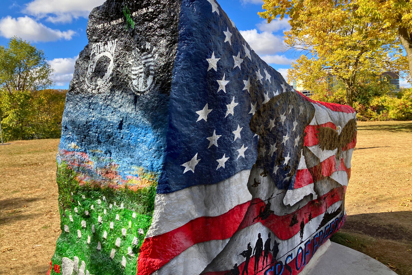 Veterans Rocks Photos: Veterans Rock nears completion at Wilson Park in St. Cloud ...