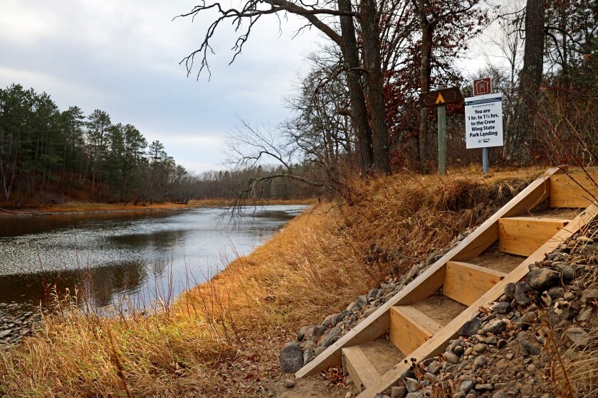 Mississippi River Overlook Park on Wednesday, Nov. 2, 2022, in Baxter.