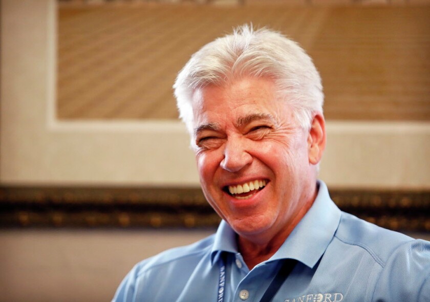 Paul Richard, executive vice president of Sanford Health in Fargo, announced that he will retire in 2017, ending a professional association of more than 45 years with the health system. Forum file photo.