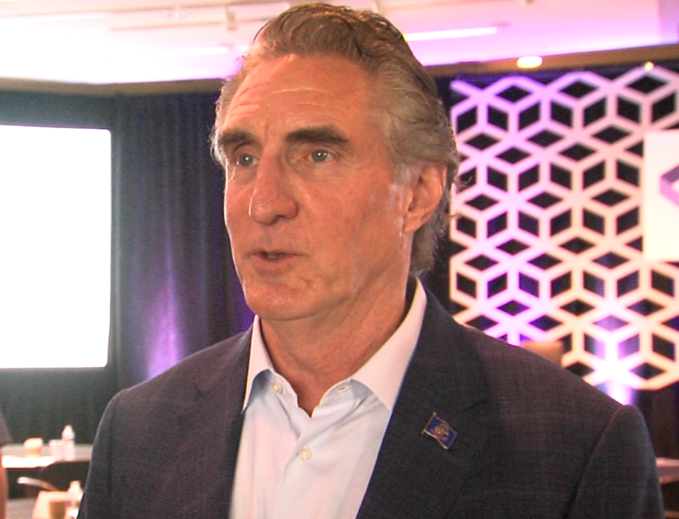 North Dakota Governor Doug Burgum speaks at National Governors ...