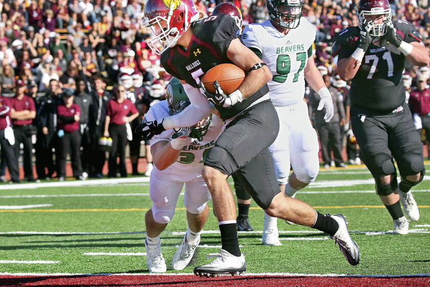 Nathan Ricci UMD football in familiar spot in region - Duluth News Tribune | News ...