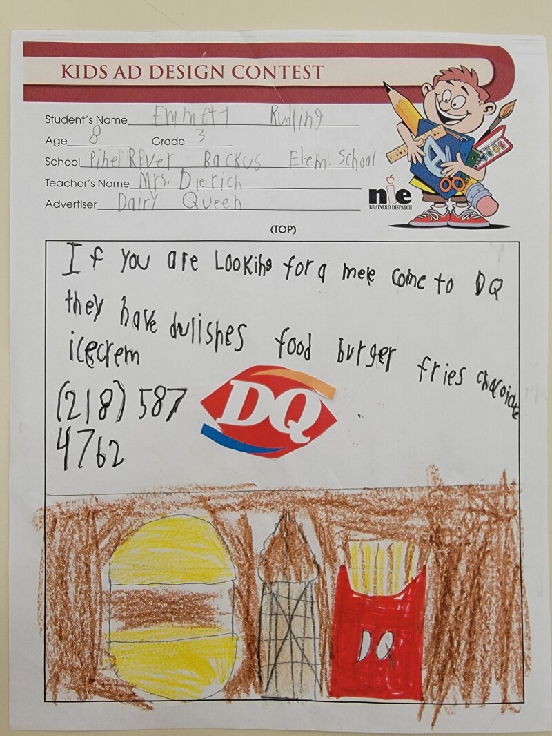 Pine River-Backus School - Mrs. Diederich's 3rd Grade