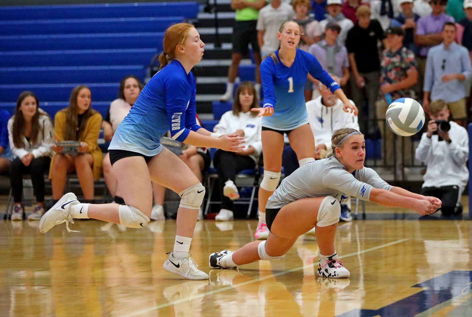 Brainerd Volleyball vs Rocori on Thursday, Sept. 22, 2022, at Brainerd.