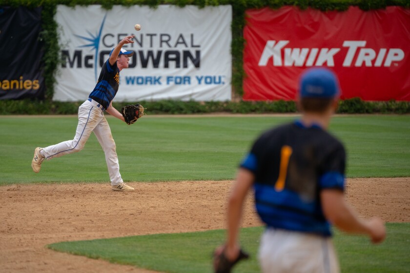 Hayfield vs. New Ulm Cathedral State Class A Quarterfinal Baseba