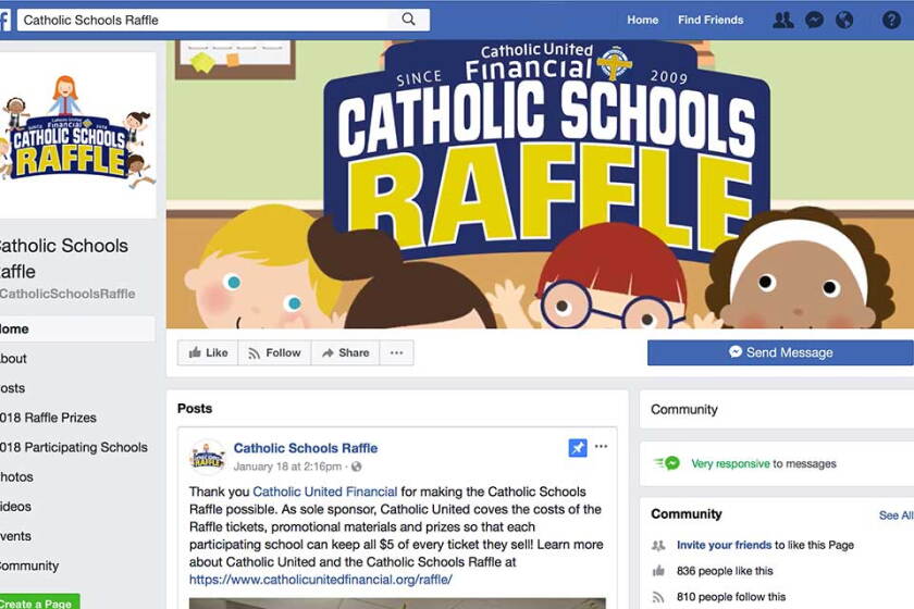 Catholic School Raffle St. Francis Catholic School students in Brainerd selling raffle tickets ...