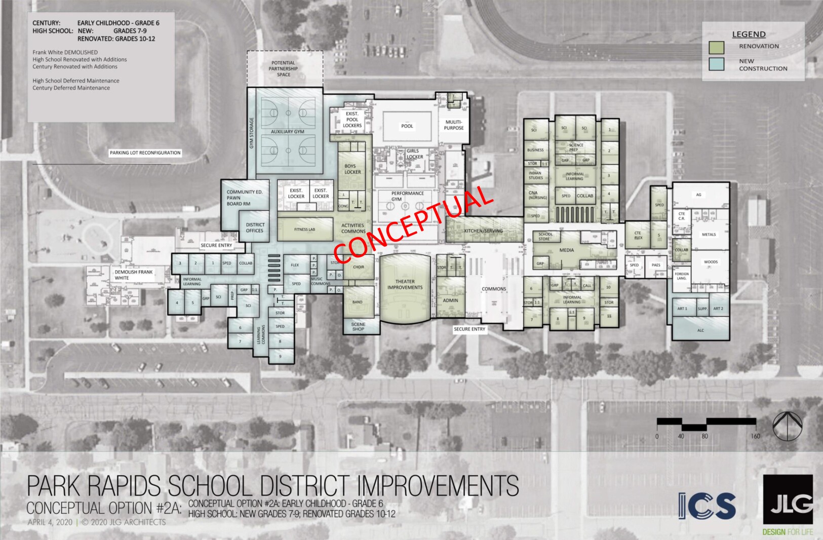 Park Rapids School Board studies concept for school redesign Park