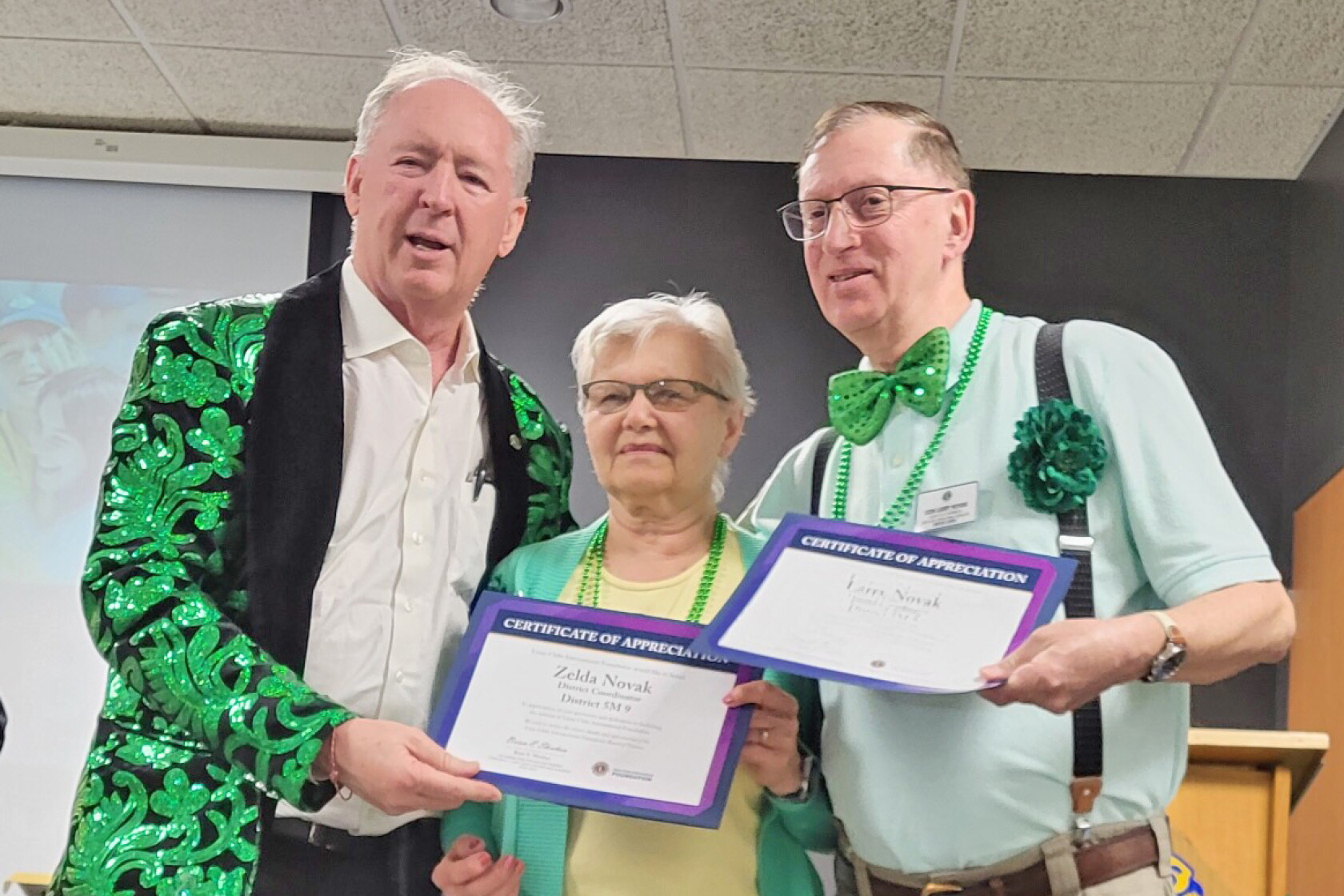 Lions recognize Novaks’ years of service - Park Rapids Enterprise ...