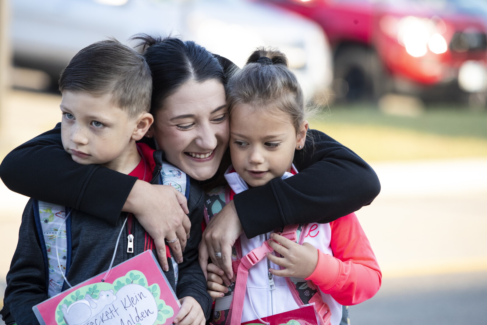 Photos: Youngsters embark on new school year at Lakeland Elementary in ...