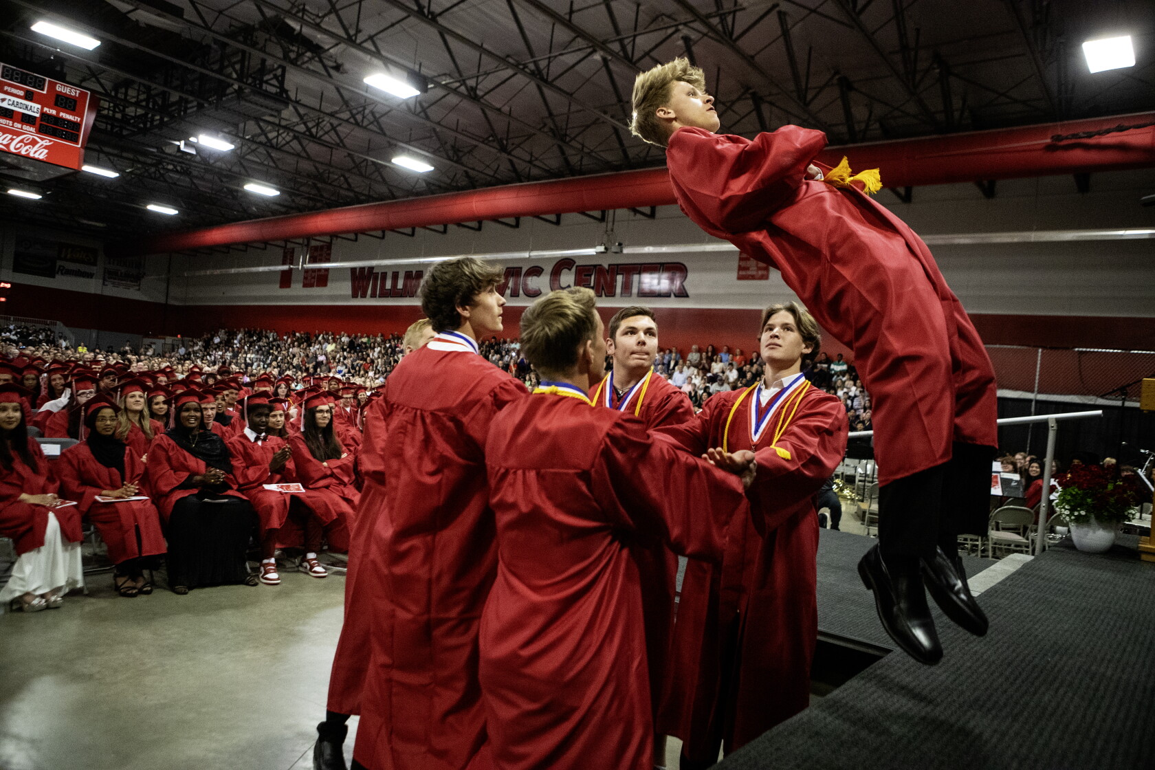 Willmar Senior High School Class of 2024 gets graduation sendoff West