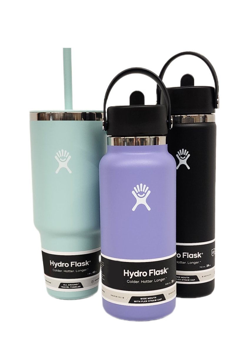 Iron Flask 40oz Stainless Steel Wide Mouth Hydration Bottle with Flex Straw Lid Dark Pine