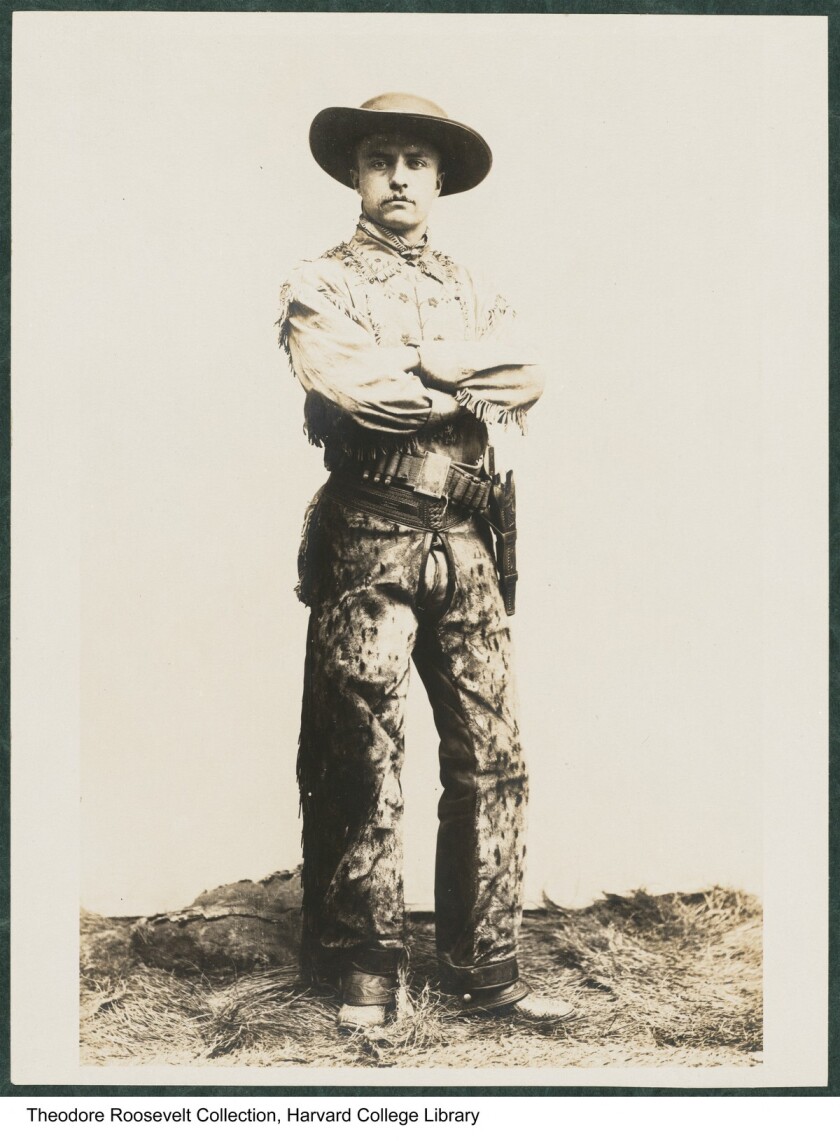 Roosevelt as a cowboy in the west.jpg