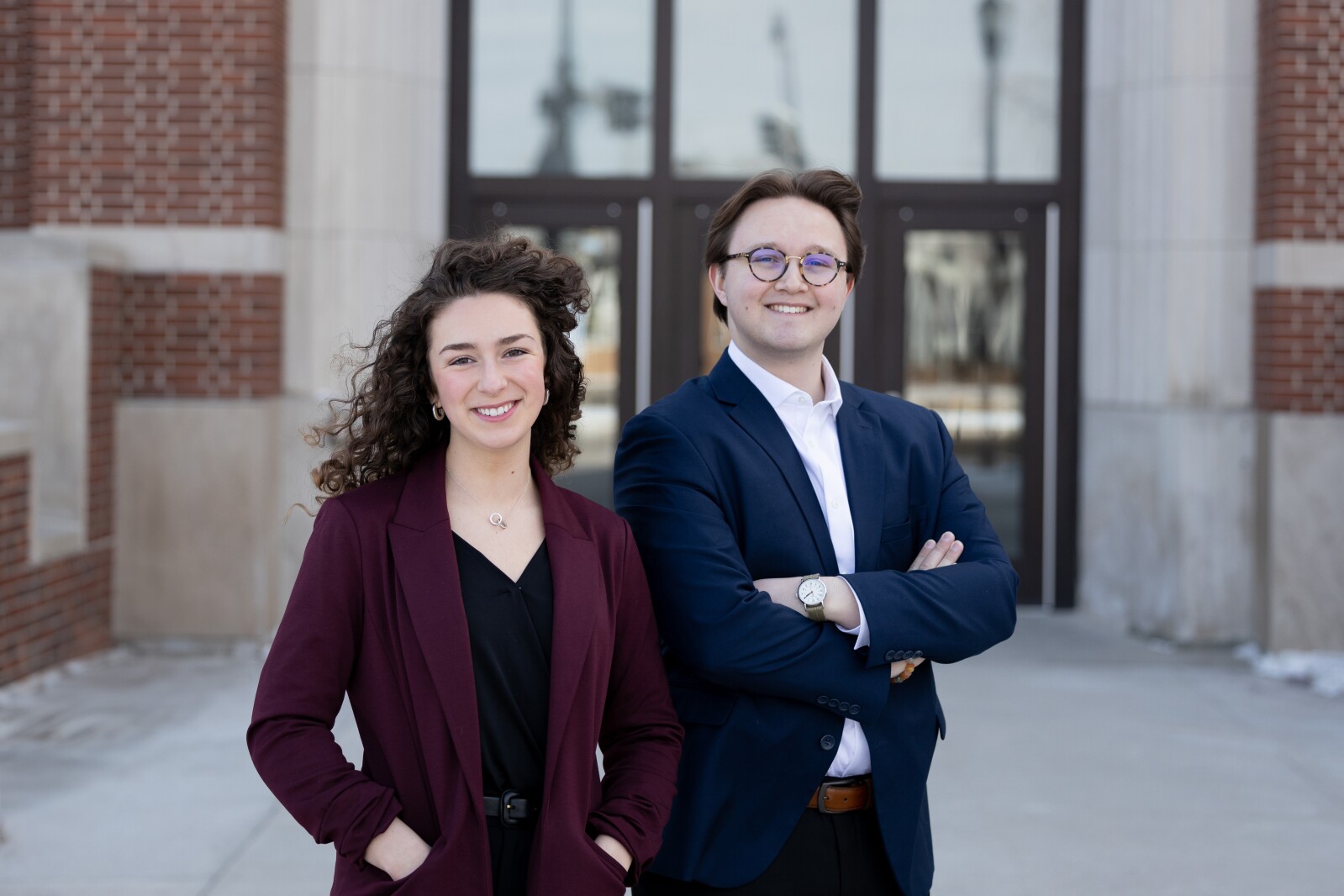 New UND student body president and vice president settle into their ...