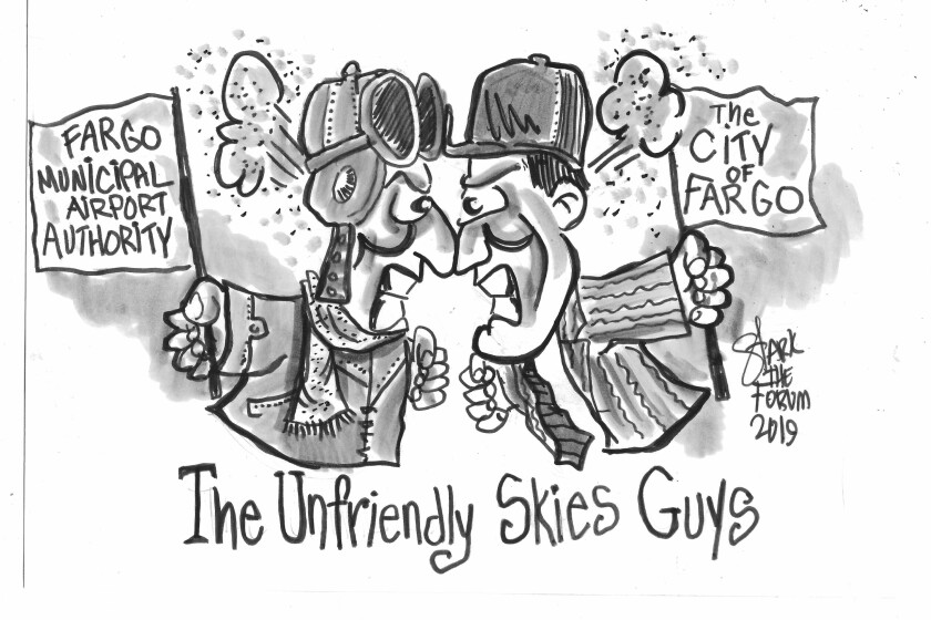 Steve Stark cartoon: Unfriendly skies - InForum | Fargo, Moorhead and ...