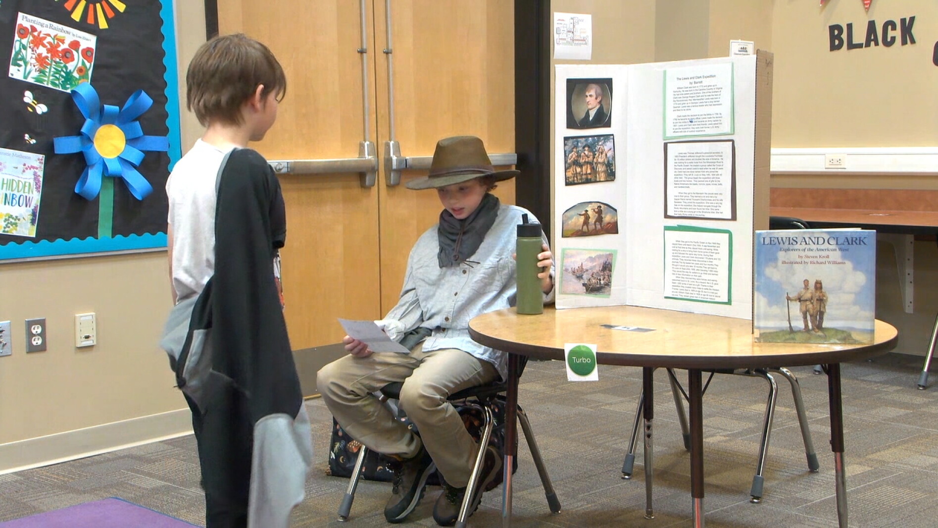 Fargo students portray historical figures in wax museum