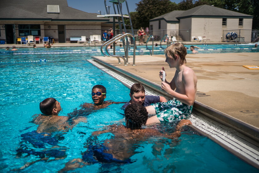 Soldier Field Pool Rochester Photos: Keeping cool at Soldiers Field Pool - Post Bulletin | Rochester ...