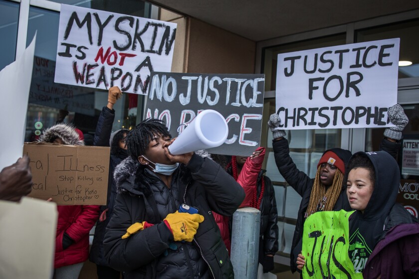 Protesters Rally in Austin for Kokou Christopher Fiafonou
