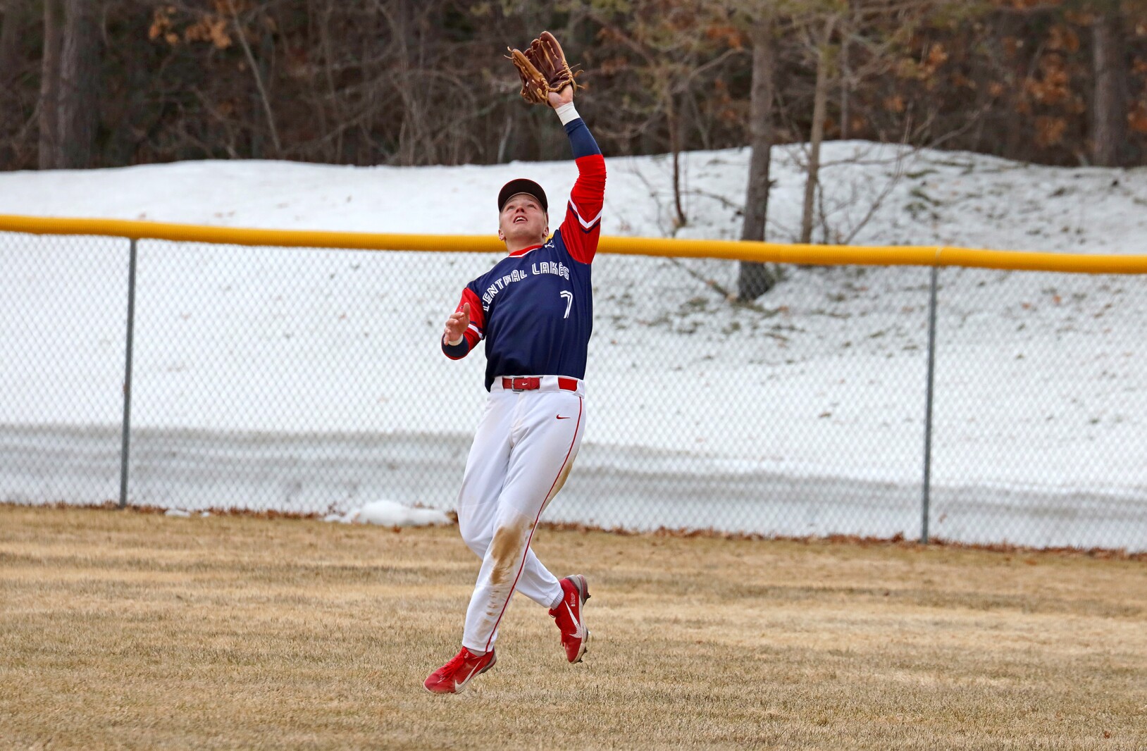 Central Lakes College Baseball against Ridgewater Sunday, April 3, 2022, at Paul C. Findorff Athletic Complex in Brainerd.