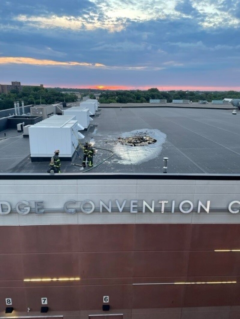 Firefighters douse July 4 blaze on roof of St. Cloud convention center ...