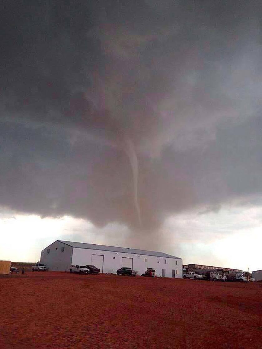 Tornado near Watford City, N.D.