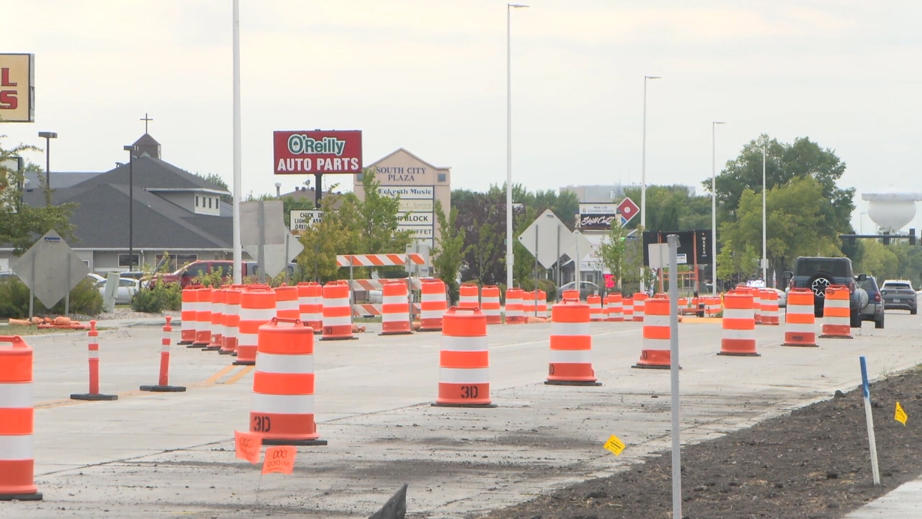Dry summer helps Fargo construction projects
