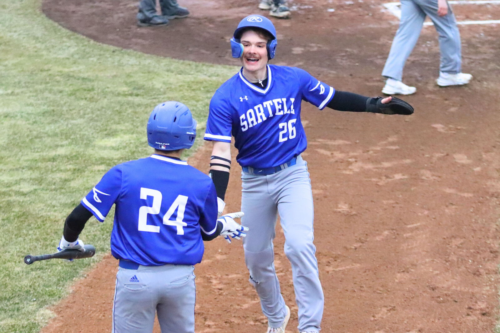 Chris Rasteil Baseball Photos: Sartell baseball team routs Crush to improve to 2-0 on season ...