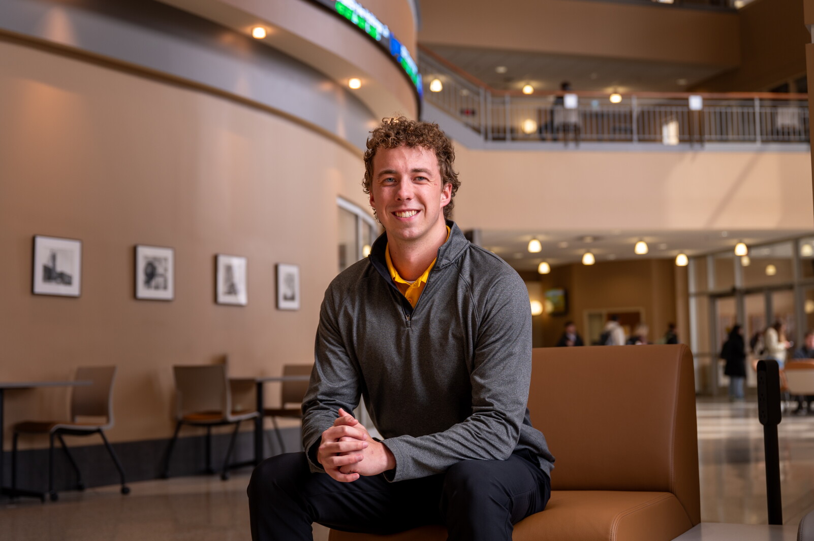NDSU student Tavian Nelson secures his banking career