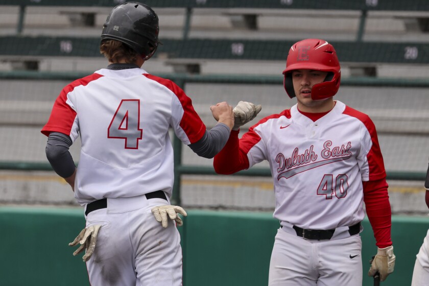 Duluth Denfeld hosts Duluth East in baseball at Wade Stadium