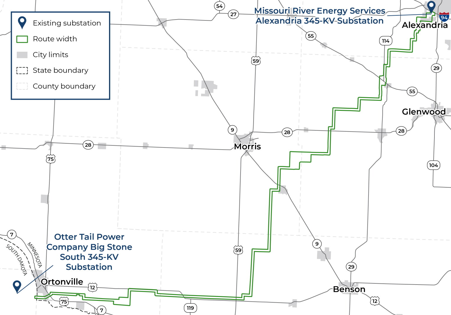 Big Stone South to Alexandria transmission line survey work to begin