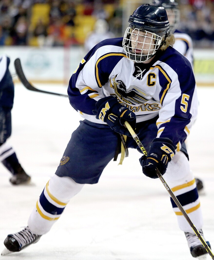 Prep boys hockey All-Area Player of the Year: Wyatt Aamodt - Duluth ...