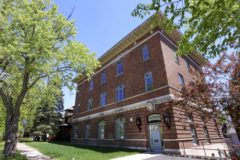 Duluth’s old Northwestern Bell telephone exchange building.