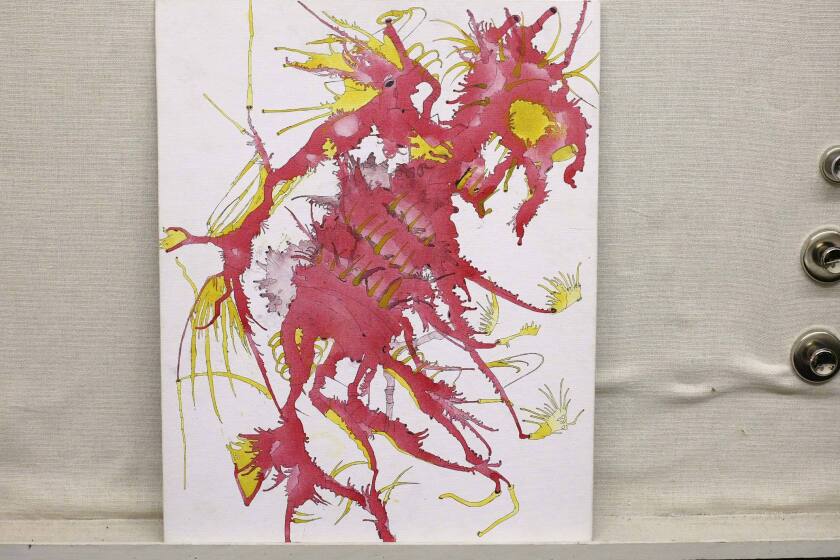 Fargo artist creates 'Spit Art' (with video) - InForum | Fargo ...