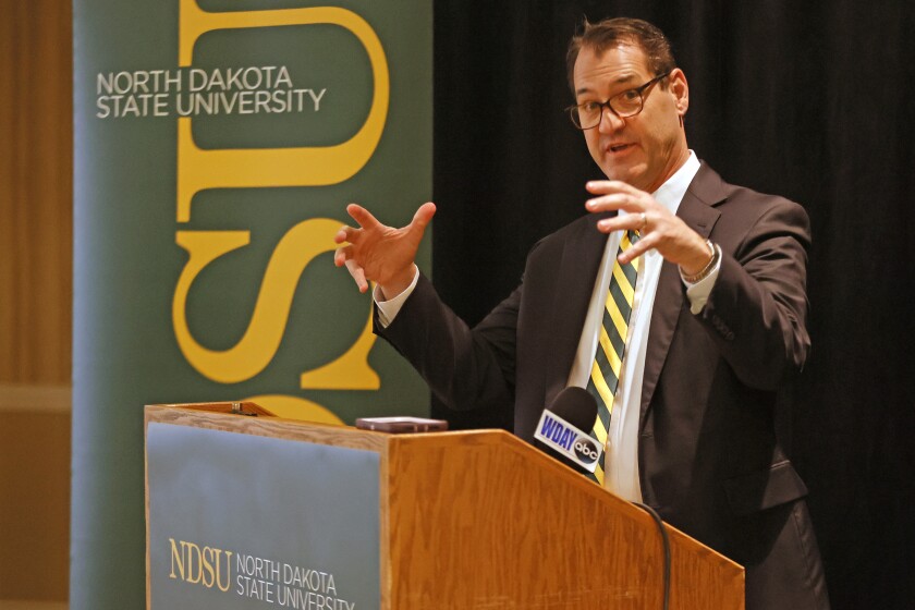 David Cook named next NDSU president - InForum | Fargo, Moorhead and ...