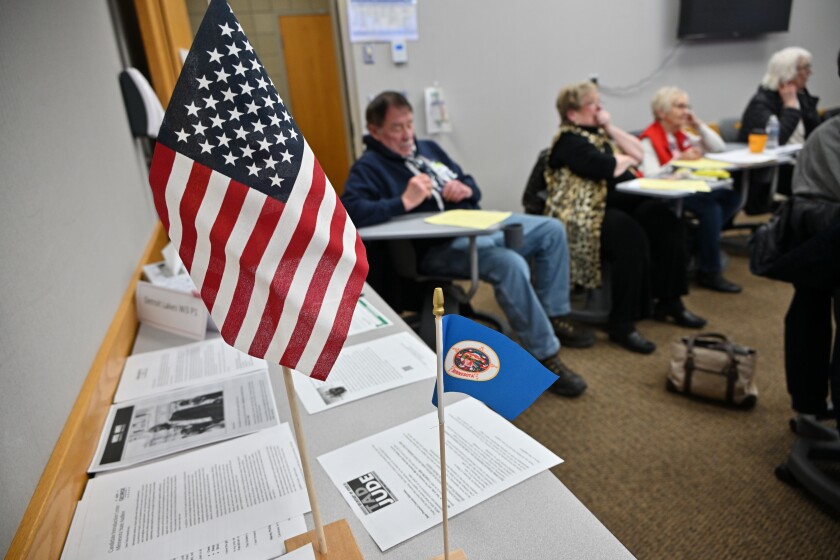 Becker County Republican caucus straw poll shows Mike Lindell may be ...