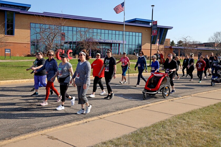 5K for Mental Health Awareness at Central Lakes College