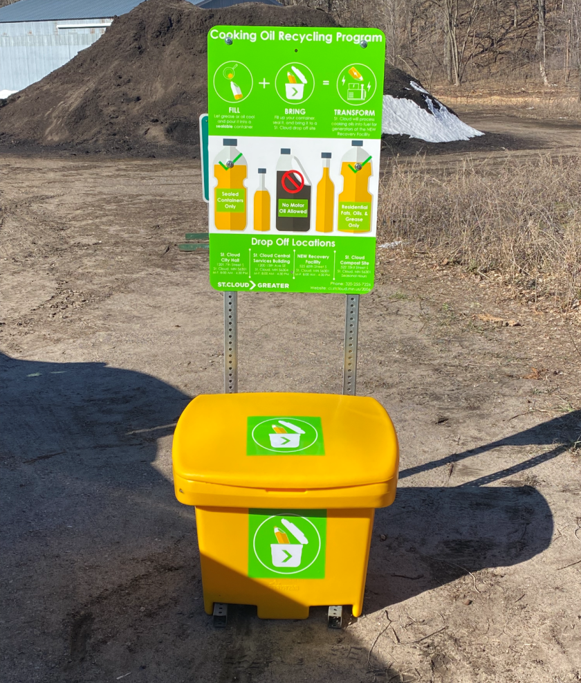 Compost Drop Off Sustainability program turns 876 lbs of grease into 5,000 kw hours - St ...