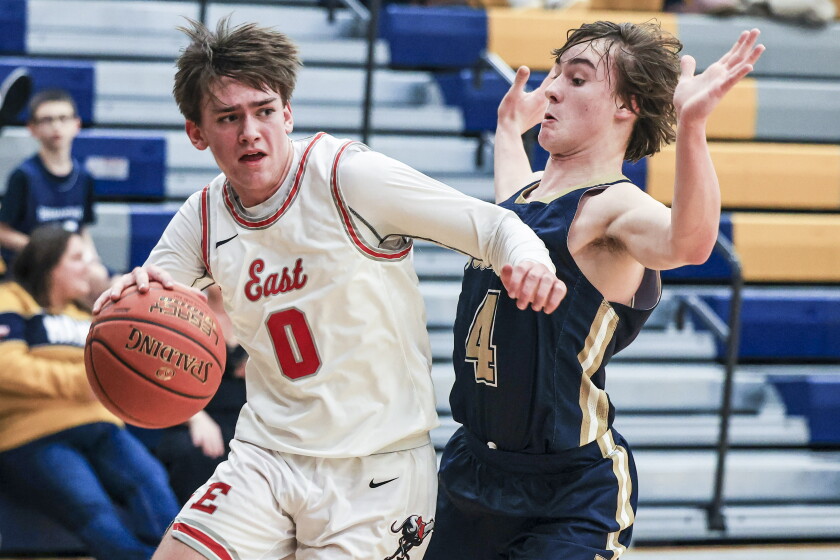 Prep boys basketball 'Dynamic' Soumis lifts Hermantown past East