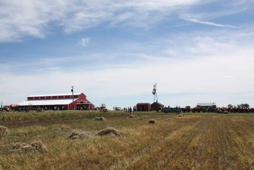 big red barn