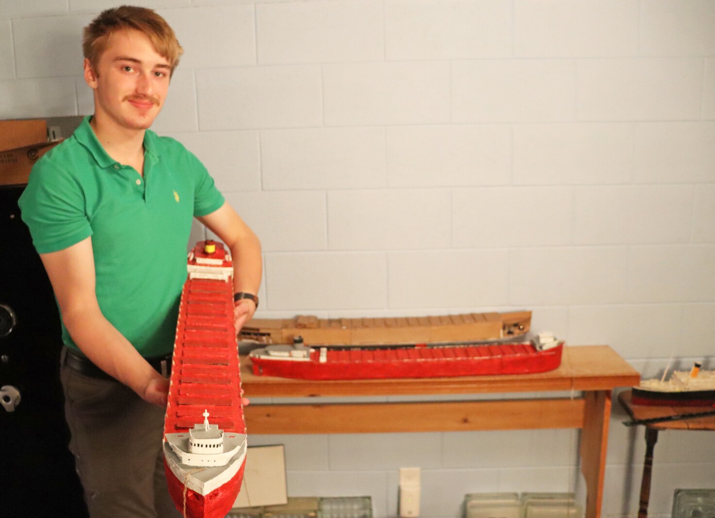 Jamestown YouTuber building cardboard replica of Edmund Fitzgerald for ...