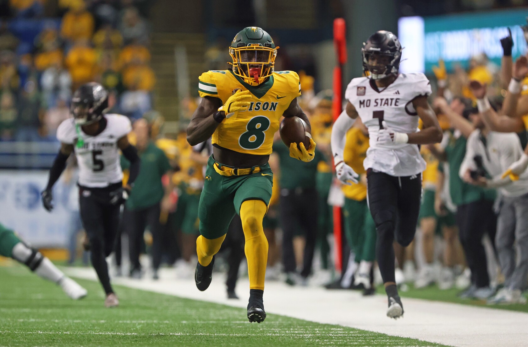 Bison notebook: Cam Miller's record streak ends with first interception ...