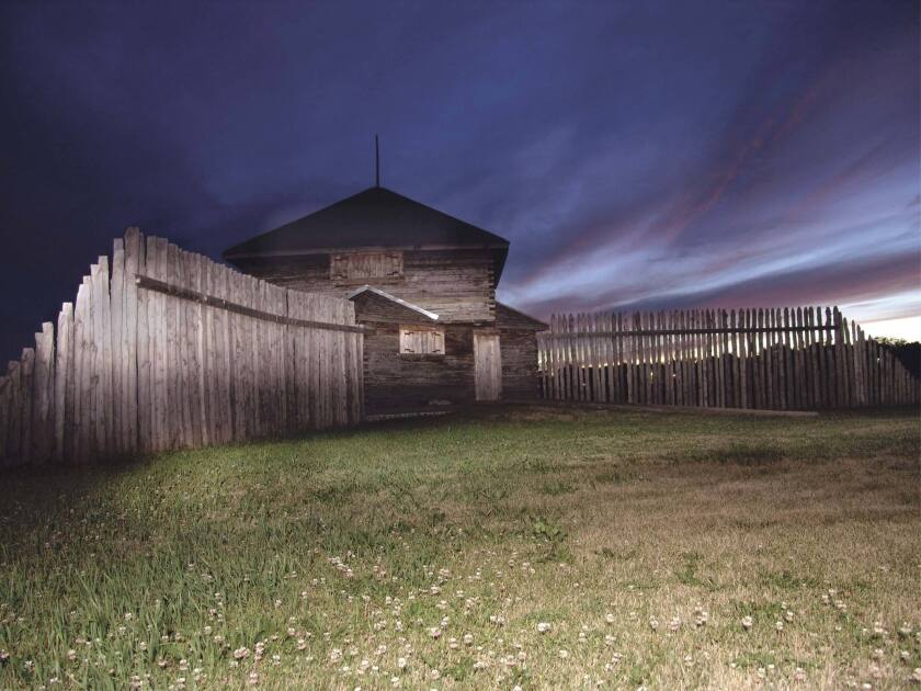 Location of Fort Abercrombie