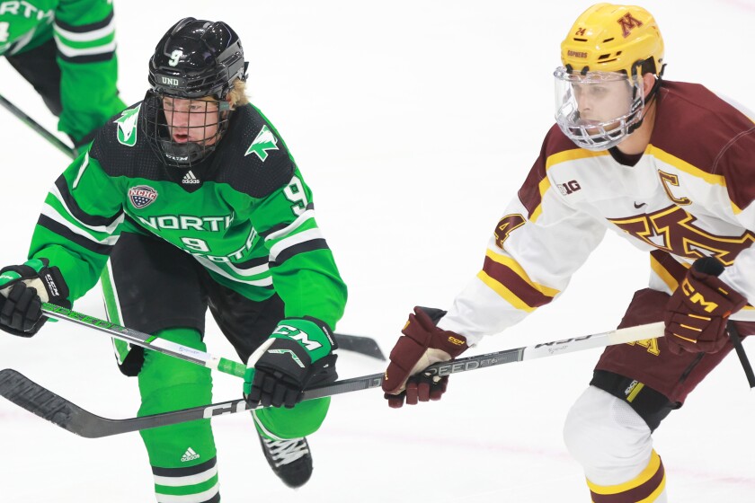 North Dakota, Denver each have pair of players on 2023 NCHC