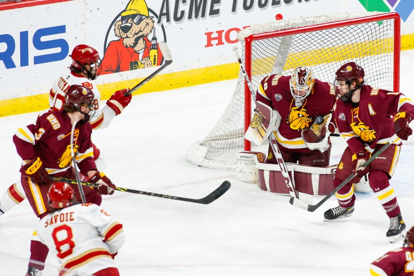 UMD gets 30 saves from Fanti, goal by Biondi to advance to ...