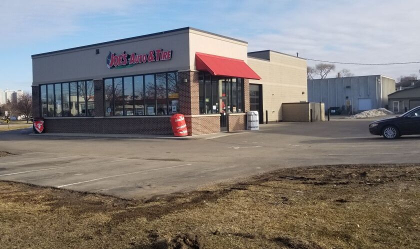 The Joe's Auto and Tire repair center at 1420 Civic Center Drive NW in Rochester.