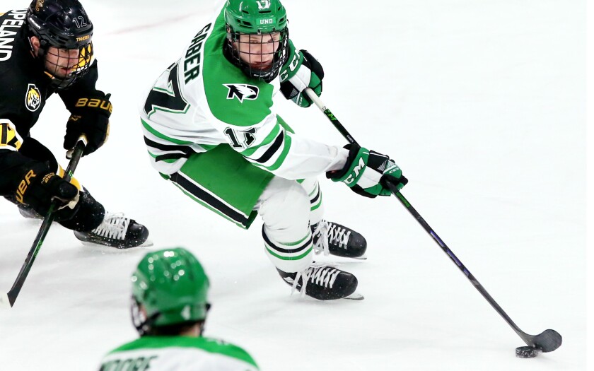 North Dakota Fighting Hawks hockey names Mark Senden captain