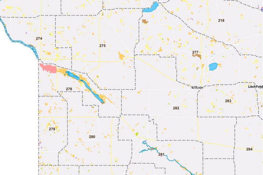 Deer Permit Areas in region