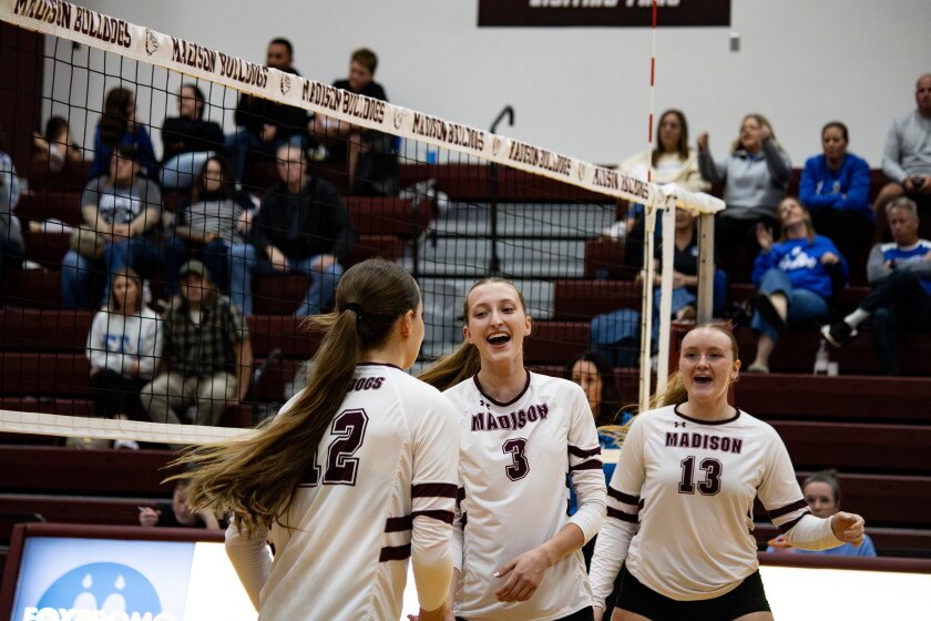 2 Point Focus Madison volleyball gets revenge on Elk Point/Jefferson in three-set ...