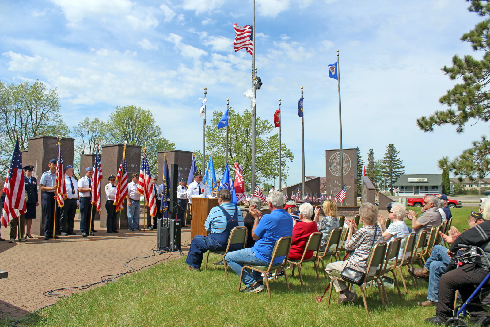 ‘Mother will be the last word I say’ – Park Rapids Memorial Day service honors sacrifice of Gold Star moms