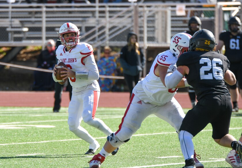 St. John's football notebook: QB Aaron Syverson ready to test shoulder ...