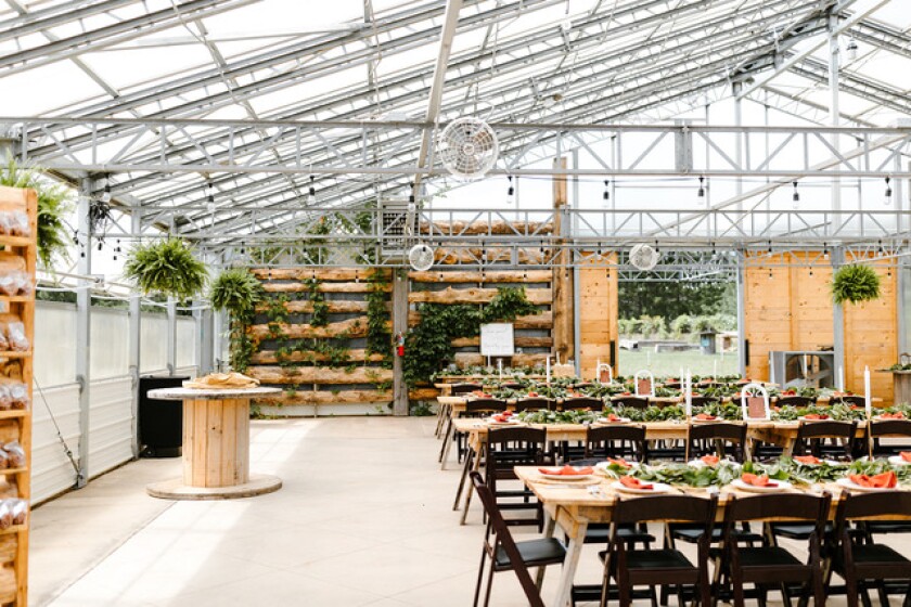 Solon Springs Atrium event space