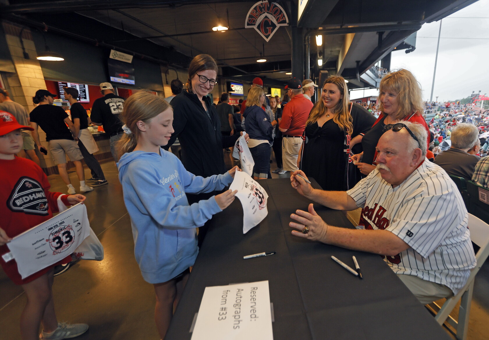 'This is the final chapter': RedHawks honor former longtime manager ...